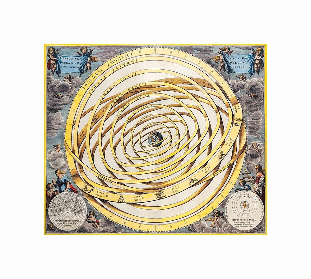 Astrological Chart Universe art print by Unknown for $57.95 CAD