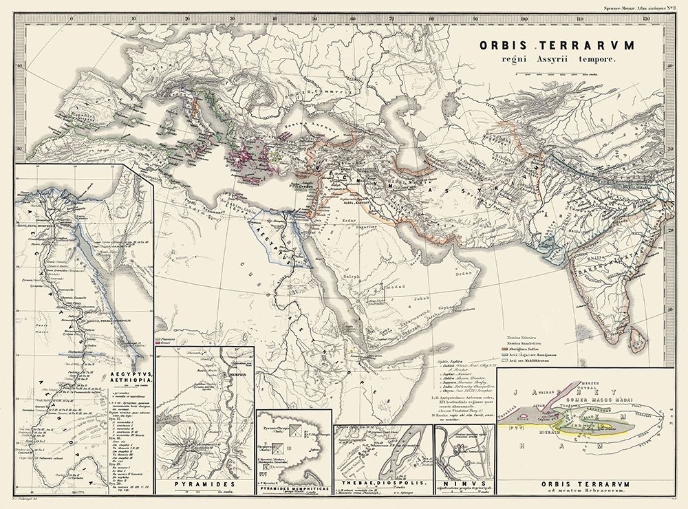 World - Spruner 1865 art print by Spruner for $57.95 CAD