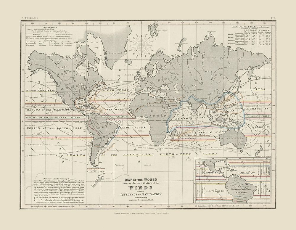 World Winds Navigation - Petermann art print by Petermann for $57.95 CAD