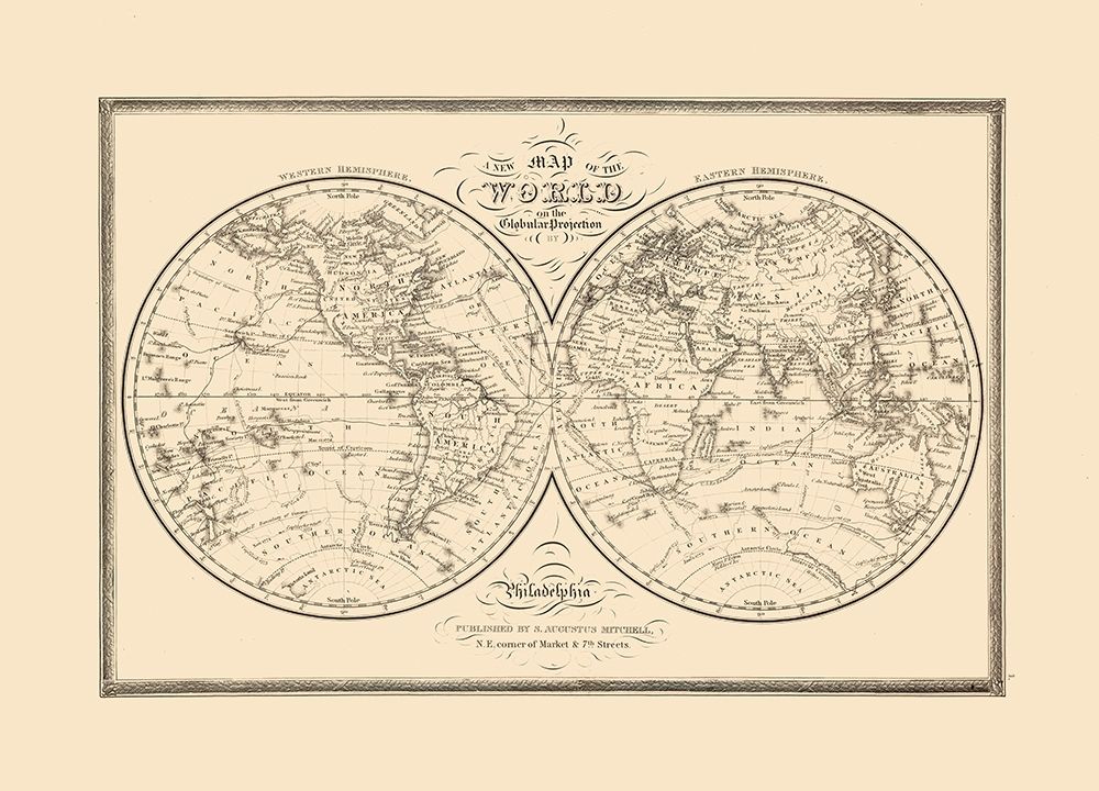 Globular Projection - Mitchell art print by Mitchell for $57.95 CAD