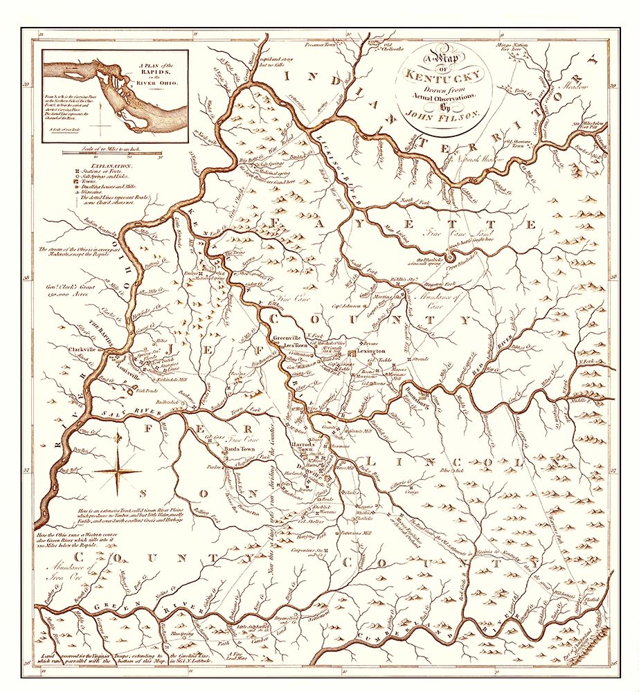 Kentucky - Stockdale 1794 art print by Stockdale for $57.95 CAD