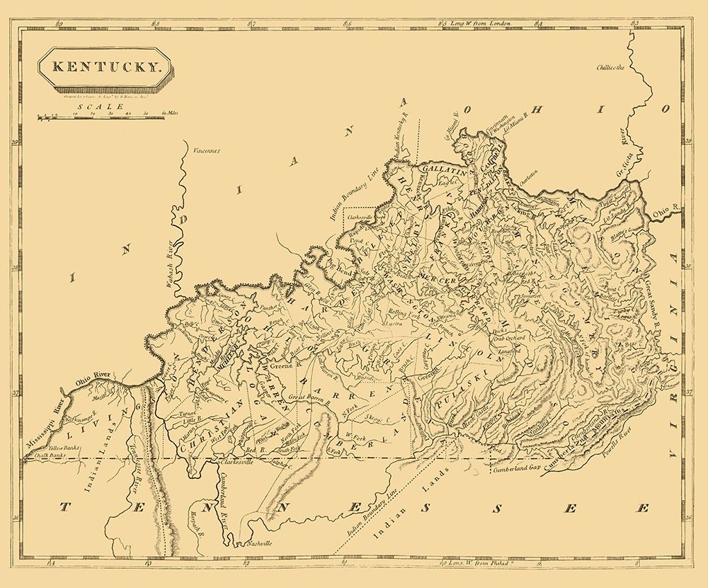 Kentucky - Conrad 1804 art print by Conrad for $57.95 CAD