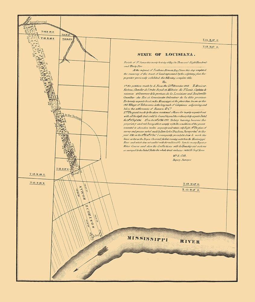 St James Louisiana - Cobb 1835 art print by Cobb for $57.95 CAD