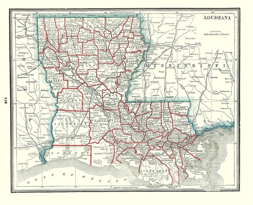 Louisiana - Rathbun 1893 art print by Rathbun for $57.95 CAD