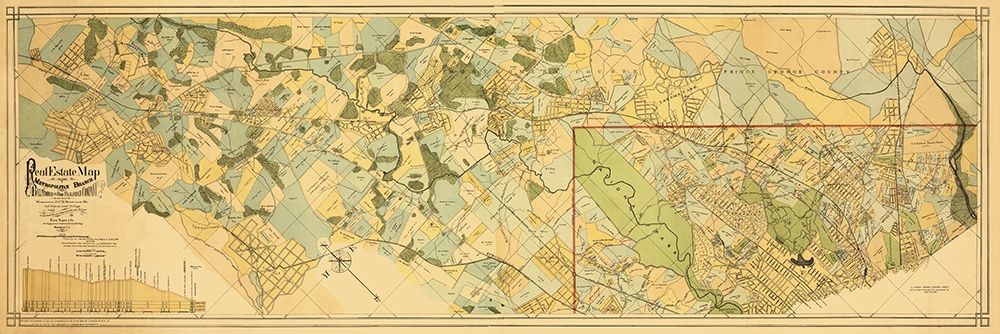 Baltimore and Ohio Railroad Metro Branch 1890 art print by Fava for $57.95 CAD
