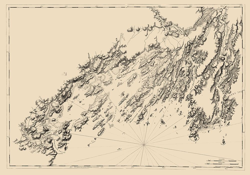 Coast - Des Barres 1776 art print by Des Barres for $57.95 CAD