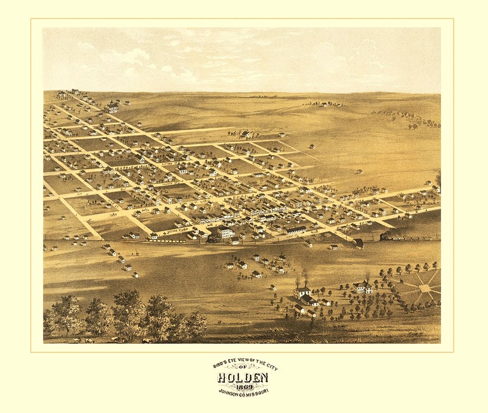 Holden Missouri - Ruger 1869 art print by Ruger for $57.95 CAD