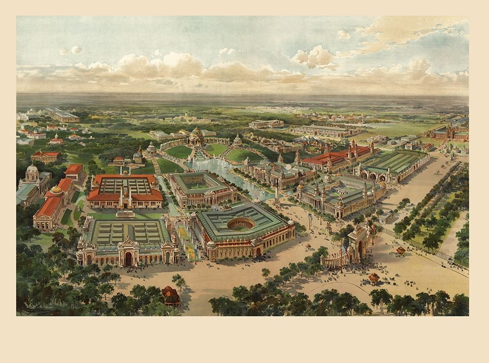 St Louis Worlds Fair Missouri - 1904 art print by Unknown for $57.95 CAD