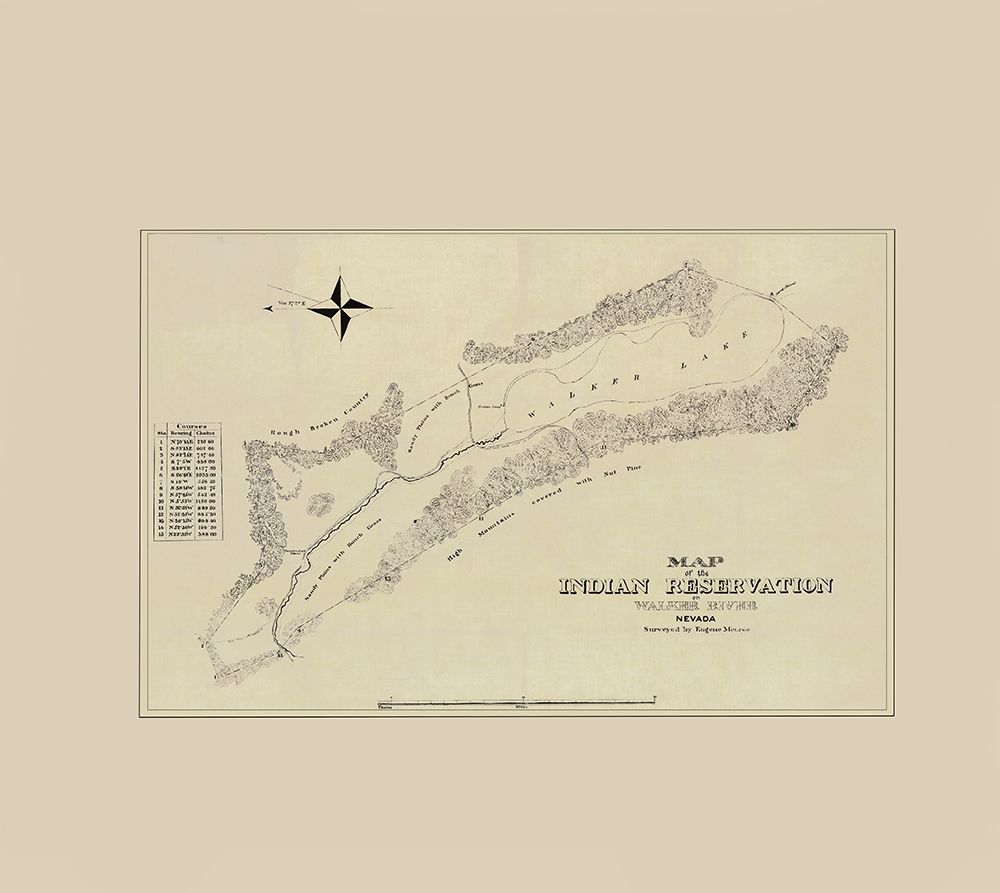 Walker River Indian Reservation Nevada art print by Melroe for $57.95 CAD