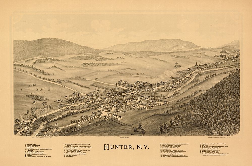 Hunter New York - Burleigh 1890 art print by Burleigh for $57.95 CAD