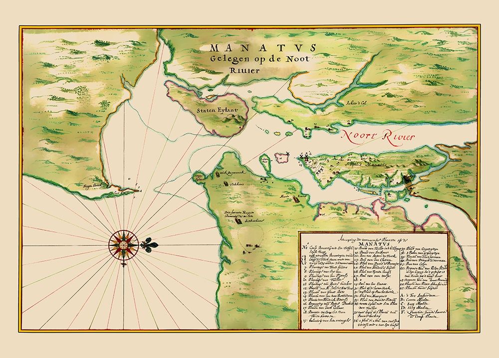 New York New York - Vinckeboons 1639 art print by Vinckeboons for $57.95 CAD