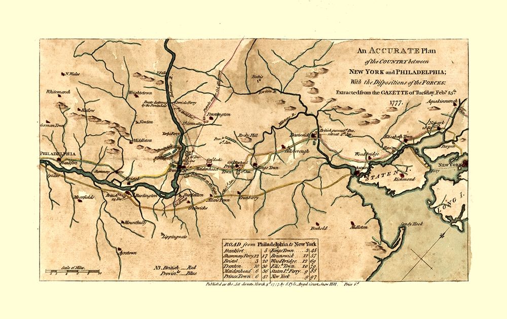 New York - Pyle 1777 art print by Pyle for $57.95 CAD