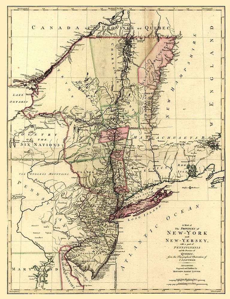 New York - Lotter 1777 art print by Lotter for $57.95 CAD