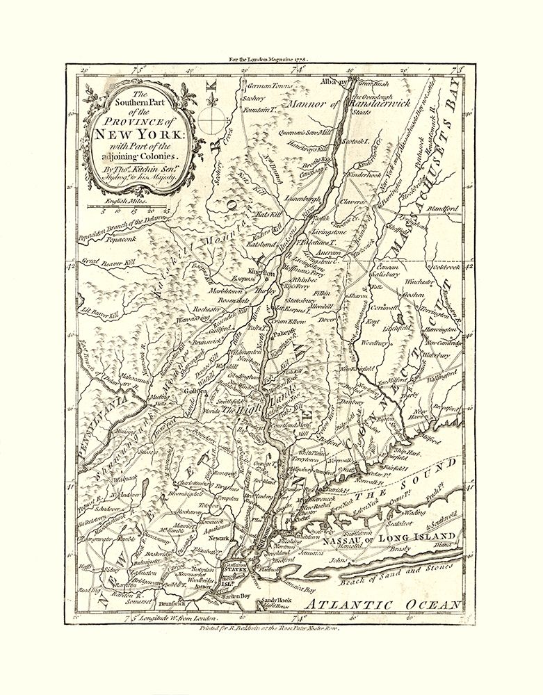 New York - Kitchin 1778 art print by Kitchin for $57.95 CAD