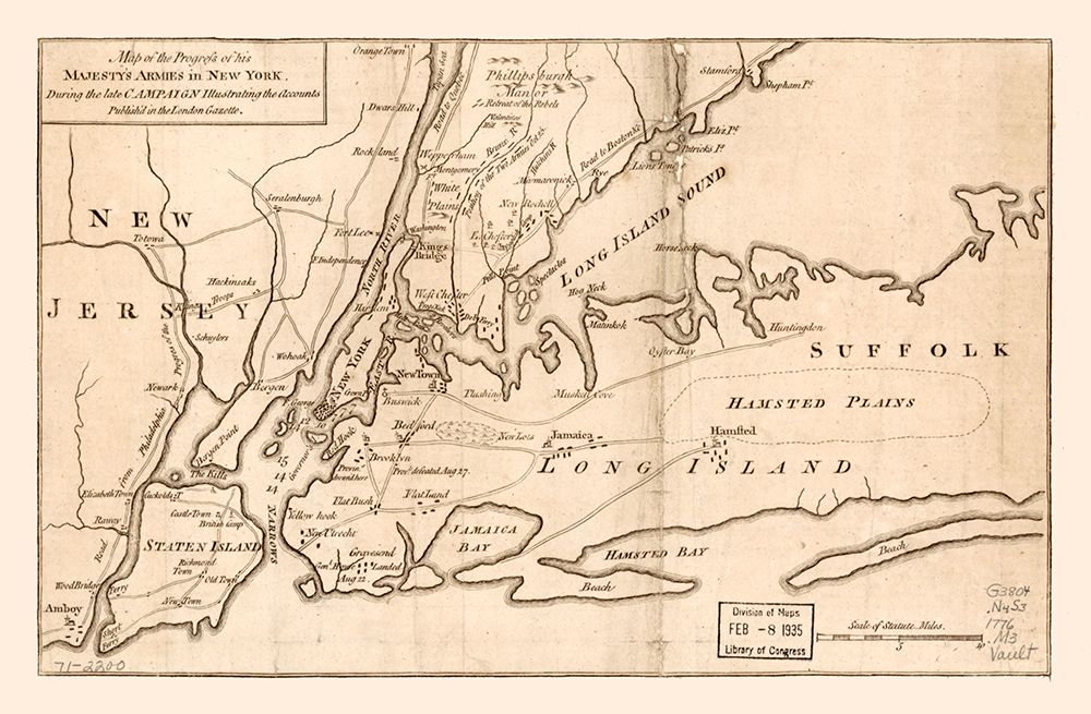 New York -1776 art print by Unknown for $57.95 CAD