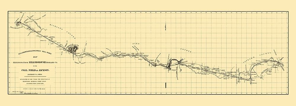Hillsborough and Cincinnati Railroad - Jacobil art print by Jacobil for $57.95 CAD
