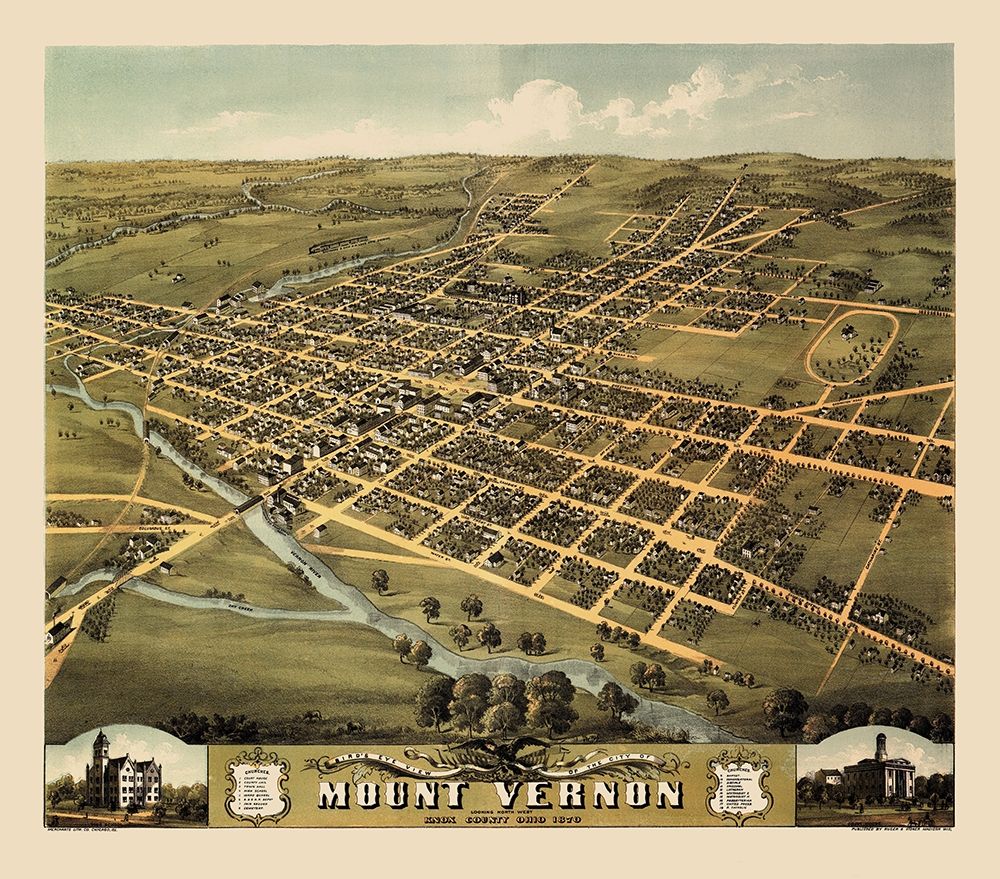Mount Vernon Ohio - Ruger 1870 art print by Ruger for $57.95 CAD