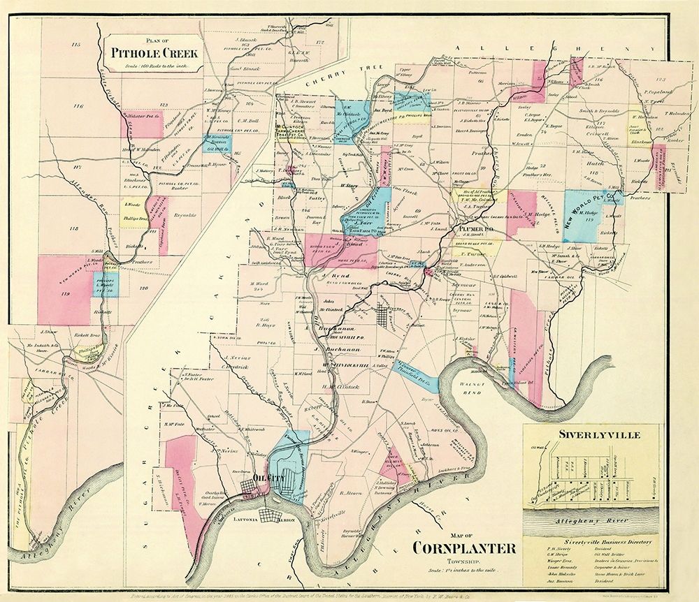 Cornplanter Pennsylvania Landowner - Mayer 1865 art print by Mayer for $57.95 CAD