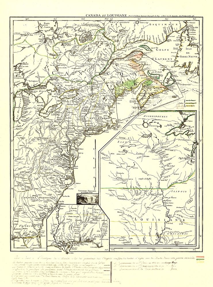 Canada Louisiana by St Augustine - Roy 1755 art print by Roy for $57.95 CAD