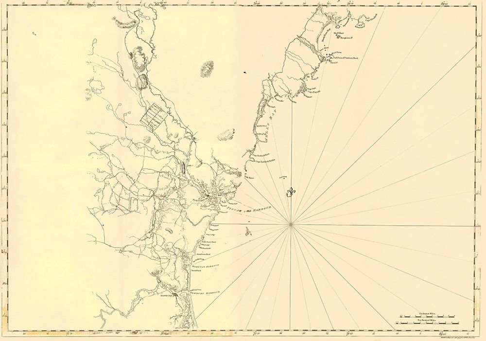 New England Cape Elizabeth Newburyport art print by Des Barres for $57.95 CAD