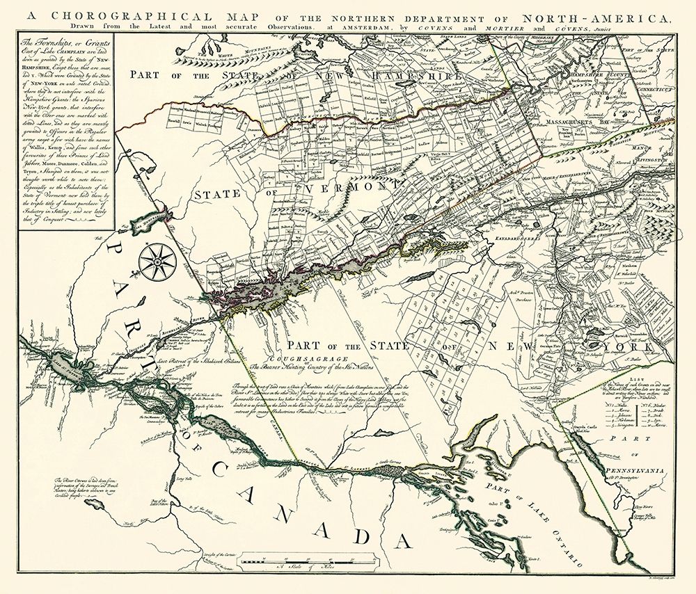 Northern Department of North America - Mortier art print by Mortier for $57.95 CAD