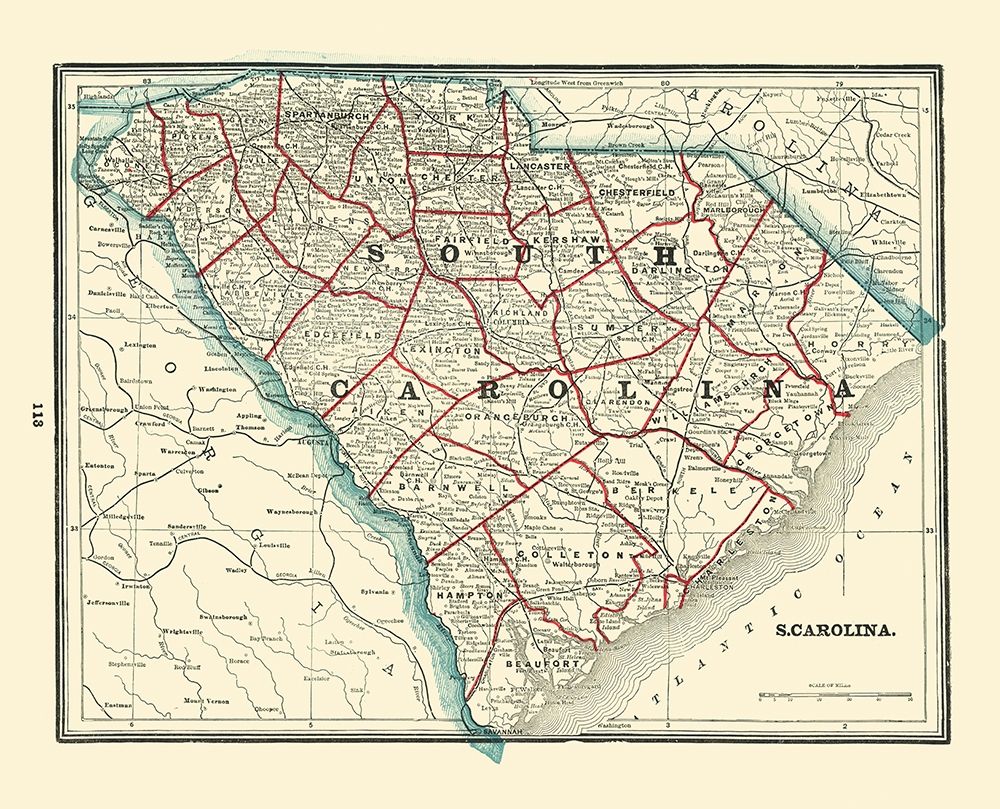 South Carolina - Rathbun 1893 art print by Rathbun for $57.95 CAD