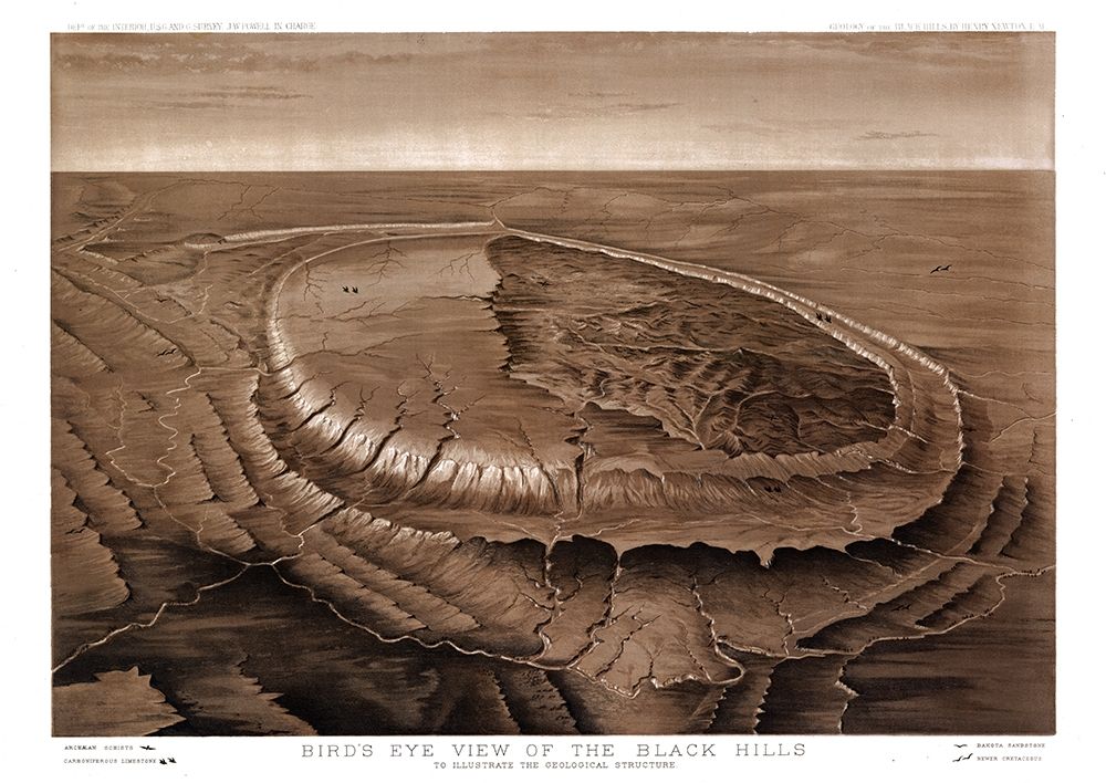 Black Hills South Dakota - Powell art print by Powell for $57.95 CAD