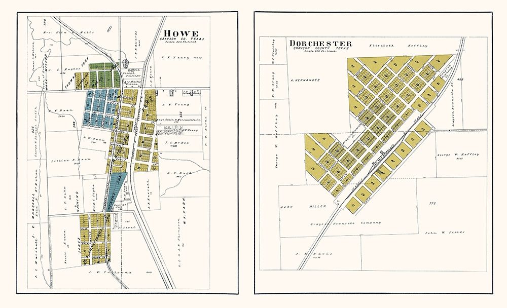 Howe, Dorchester Texas Landowner - Jackson 1908 art print by Jackson for $57.95 CAD