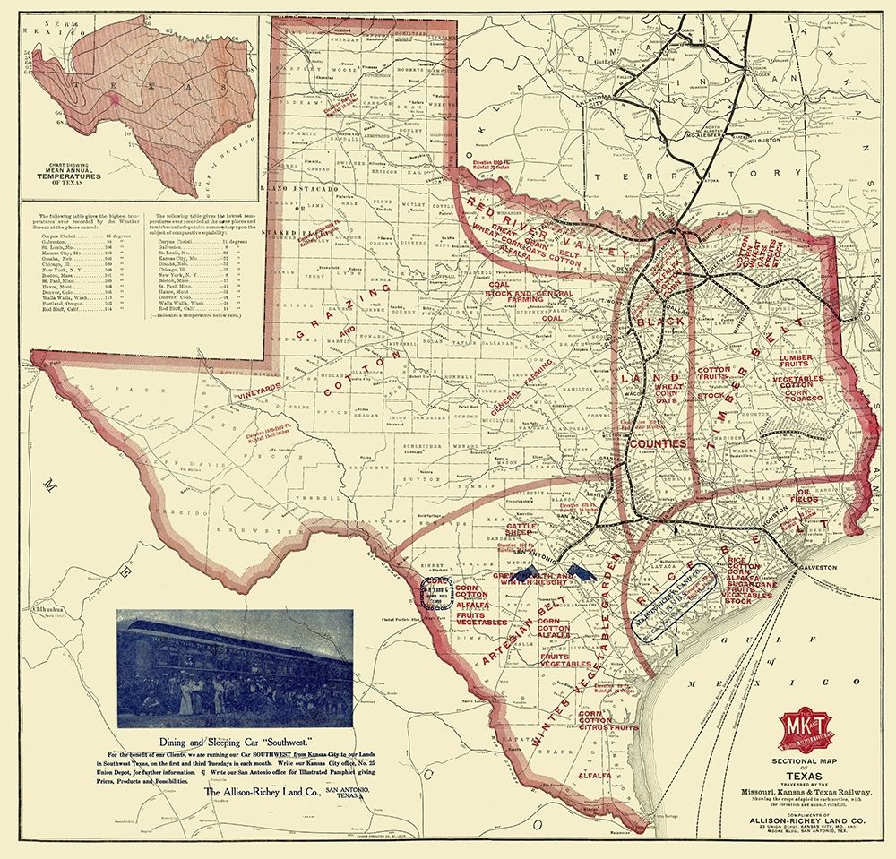 Texas Farming - Richey 1870 art print by Richey for $57.95 CAD