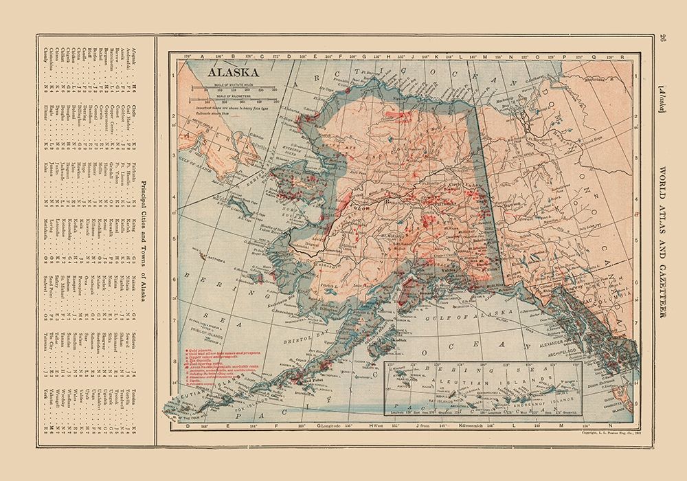 Alaska - Reynold 1921 art print by Reynold for $57.95 CAD