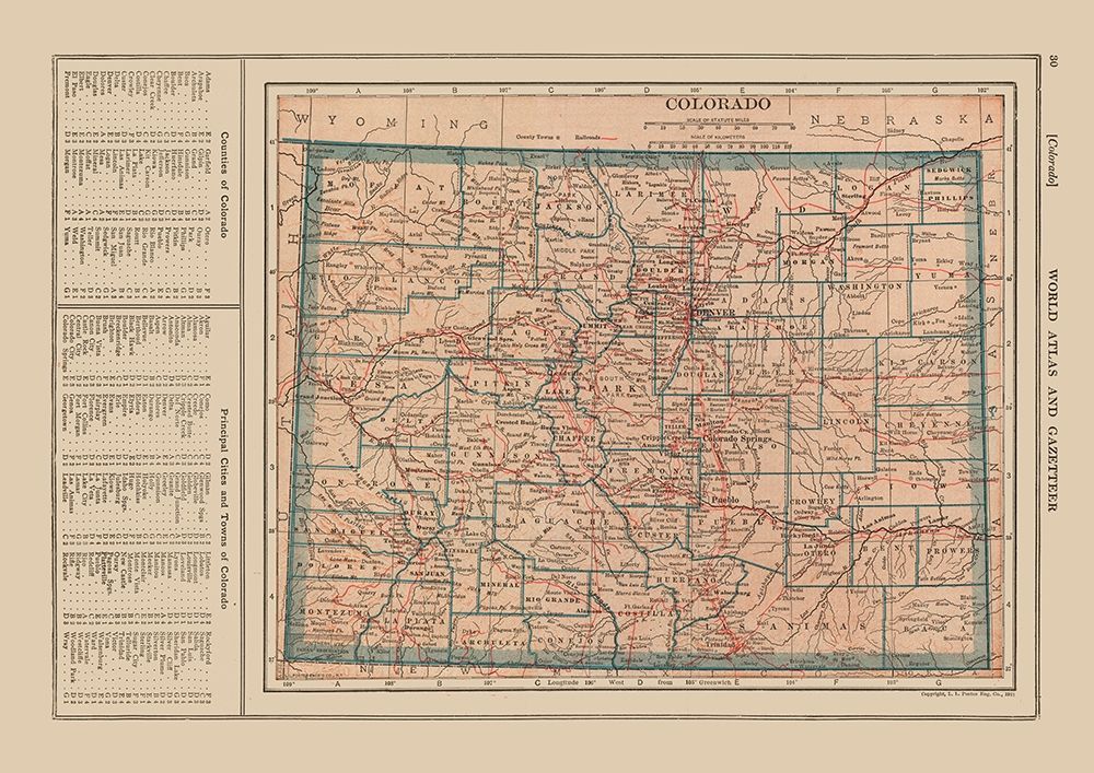 Colorado - Reynold 1921 art print by Reynold for $57.95 CAD