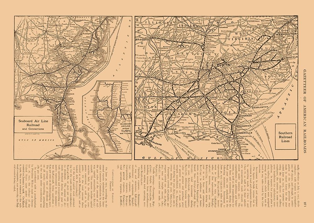 South West US - Railroad - Reynold 1921 art print by Reynold for $57.95 CAD