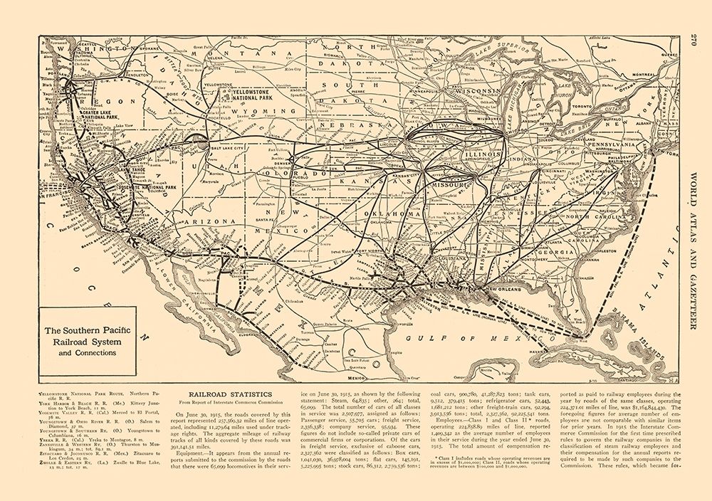 Southern Pacific Railroad - Reynold 1921 art print by Reynold for $57.95 CAD