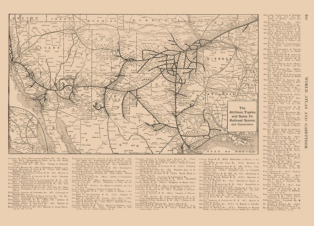 Atchison, Topeka, Santa Fe art print by Reynold for $57.95 CAD