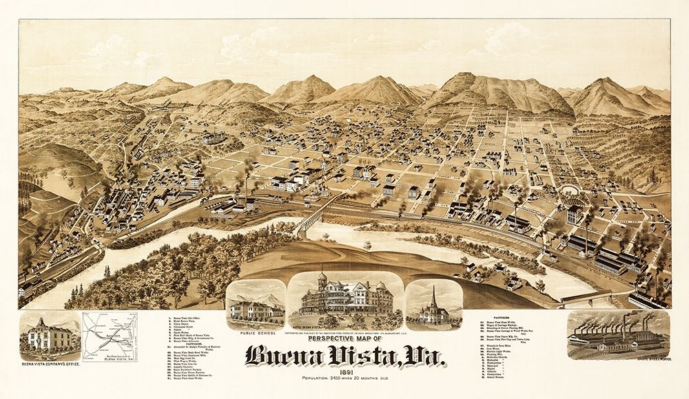 Buena Vista - 1891 art print by Unknown for $57.95 CAD
