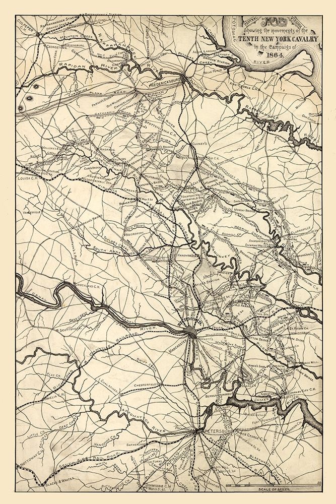Central Virginia - 1864 art print by Unknown for $57.95 CAD