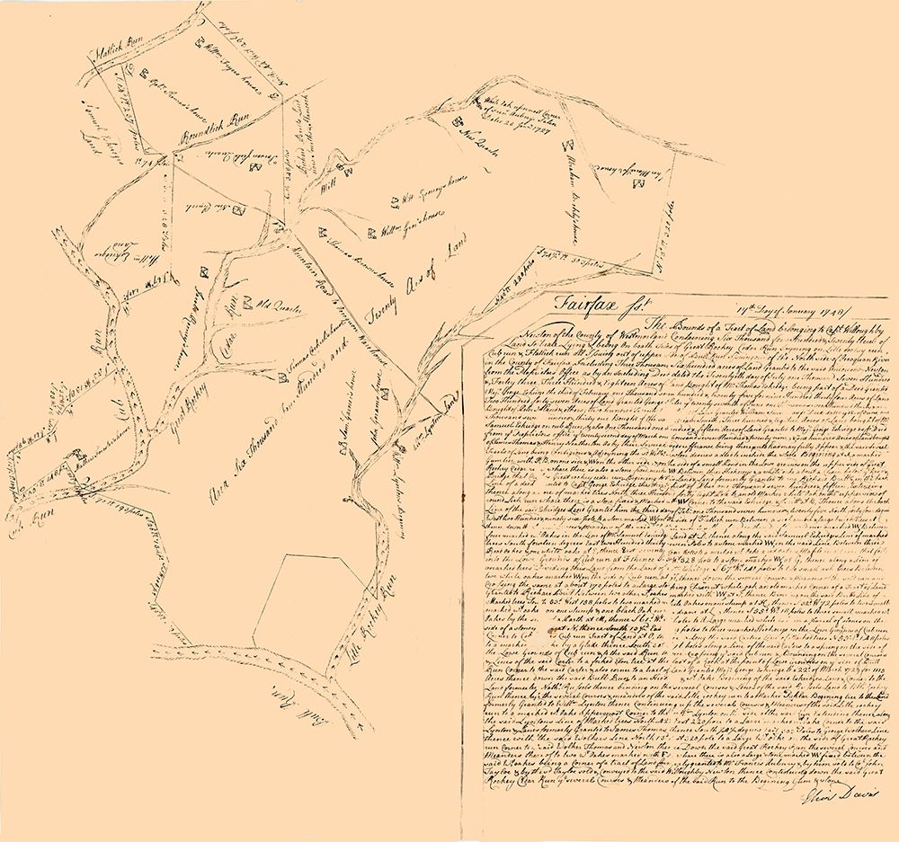 Fairfax Virginia - Davis 1748 art print by Davis for $57.95 CAD