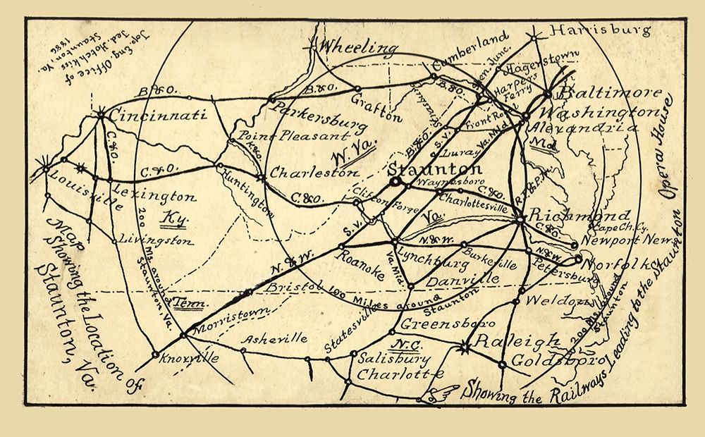 Virginia - Hotchkiss 1886 art print by Hotchkiss for $57.95 CAD