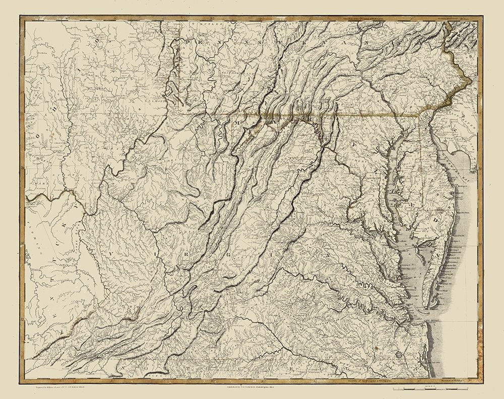 Virginia - Flowman 1814 art print by Flowman for $57.95 CAD