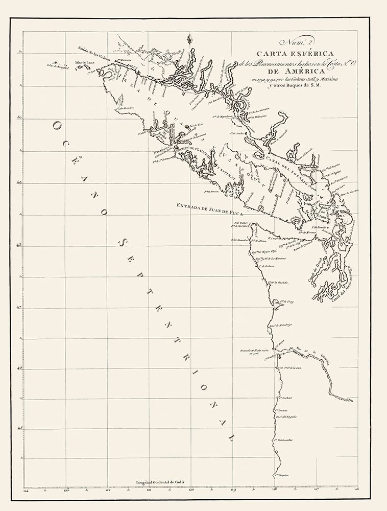 Washington Coast, Vancouver Island - Beques 1791 art print by Beques for $57.95 CAD