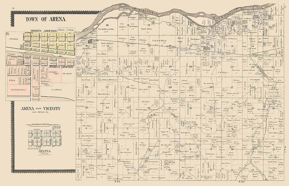 Arena  Wisconsin - Brandt 1895 art print by Brandt for $57.95 CAD