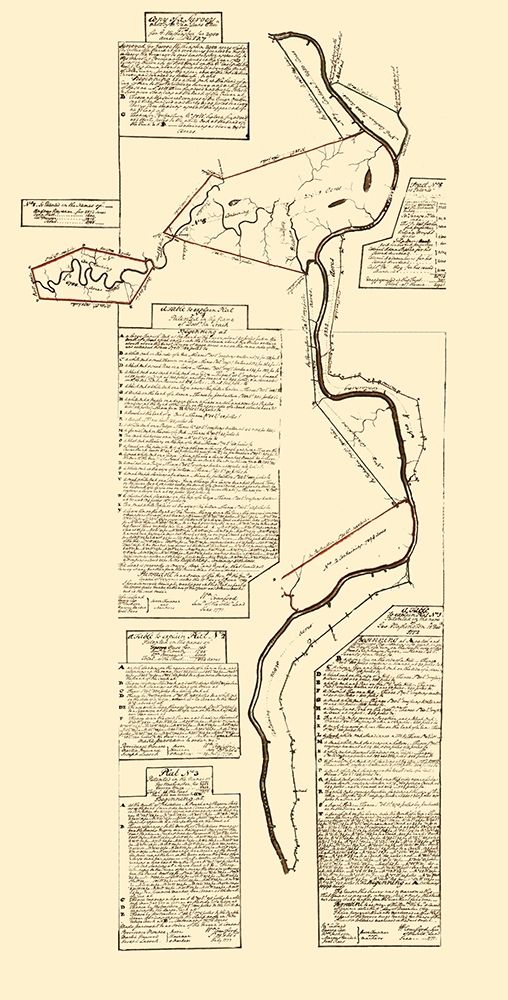 Kanawha River West Virginia Landowner art print by Washington for $57.95 CAD