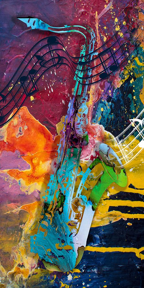 Jazz It Up Sax 2 art print by Jamie Phillip for $57.95 CAD