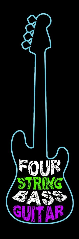 4 String Bass art print by Jamie Phillip for $57.95 CAD