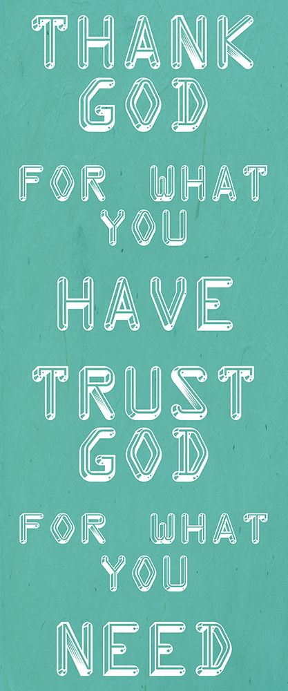 Trust God art print by Jamie Phillip for $57.95 CAD