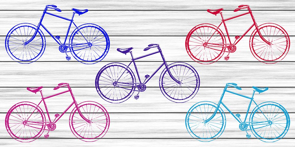 Bike Lane art print by Jamie Phillip for $57.95 CAD