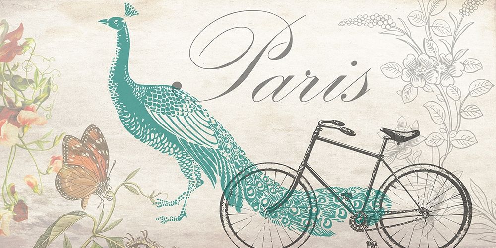 Romantic Paris 2 art print by Jamie Phillip for $57.95 CAD