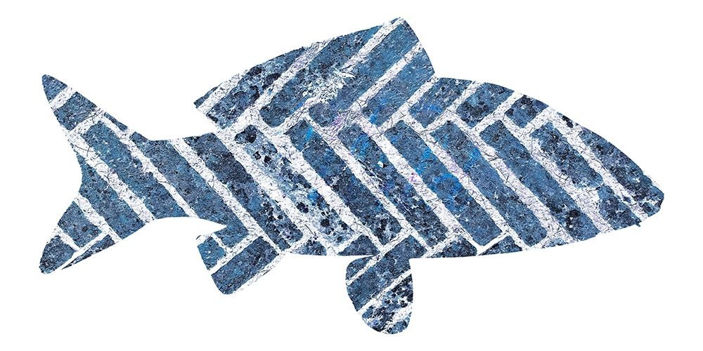 Blue Fish art print by Jamie Phillip for $57.95 CAD