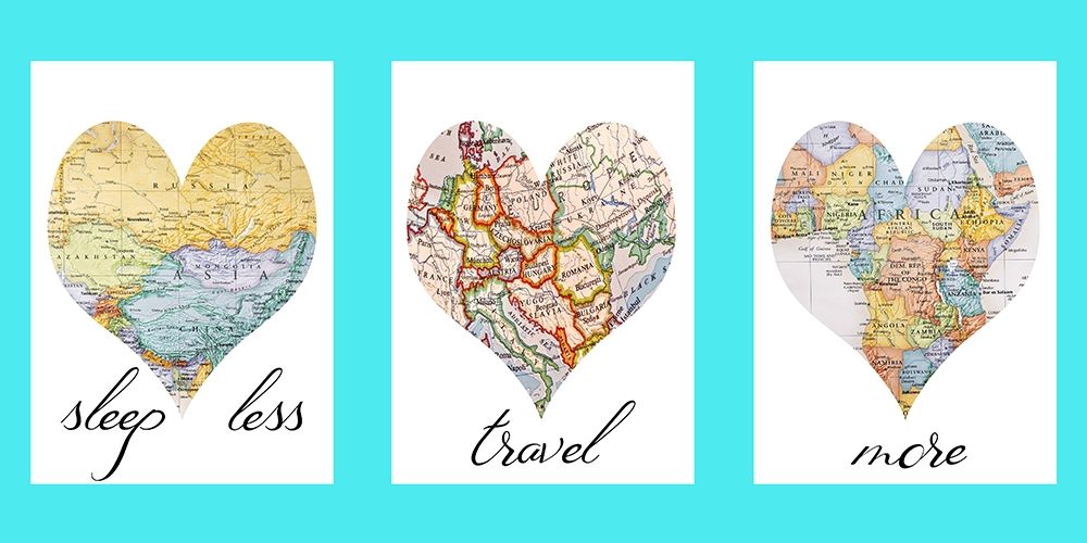 Love Map art print by Jamie Phillip for $57.95 CAD