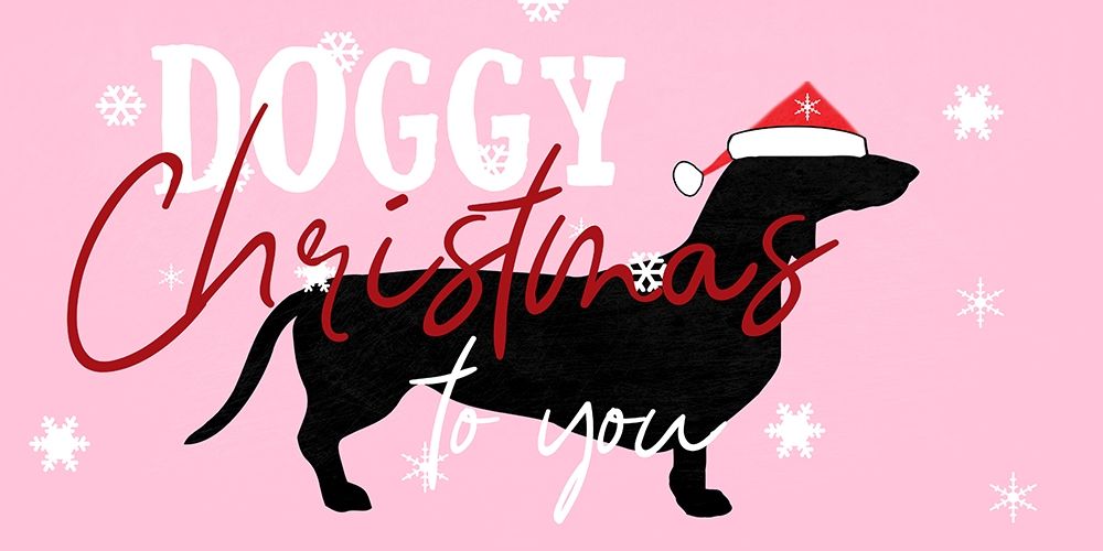 Doggy Christmas art print by Jamie Phillip for $57.95 CAD
